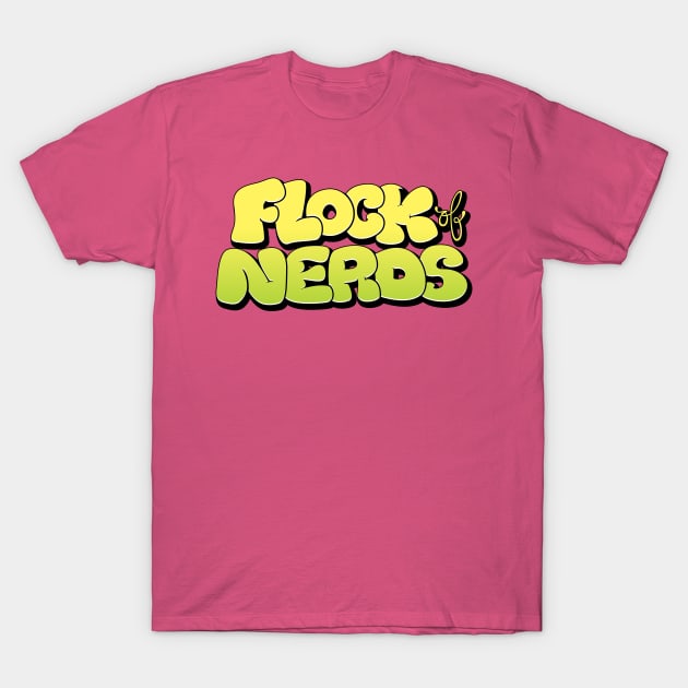 Flock of Nerds - Mellow Yellow T-Shirt by FlockOfNerds